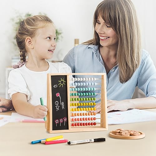 Wooden Abacus Beads Counting Toys for Toddler