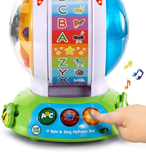 LeapFrog Alphabet Zoo: Spin & Sing (Ages 6-36 months)