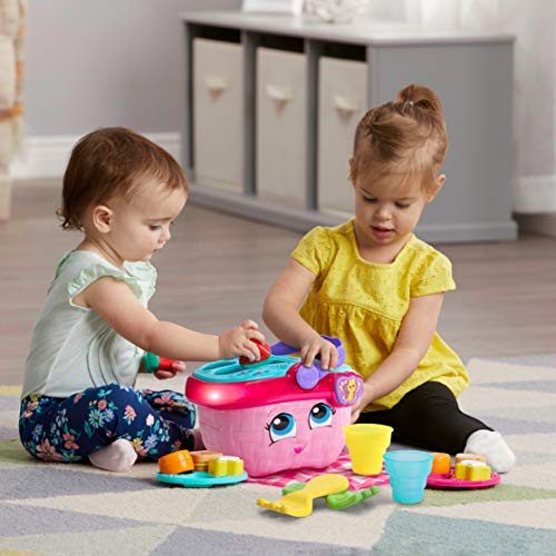 LeapFrog Pink Picnic Basket with Shapes & Sharing
