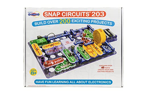 Snap Circuits 203 Electronics Kit | 200+ STEM Projects