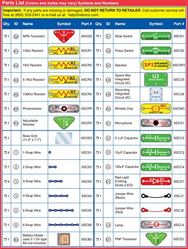 Snap Circuits 203 Electronics Kit | 200+ STEM Projects