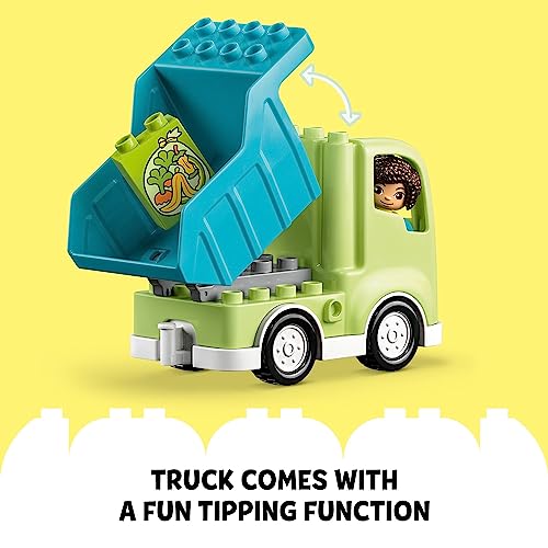 LEGO DUPLO Town Recycling Truck: STEM Creative Toy