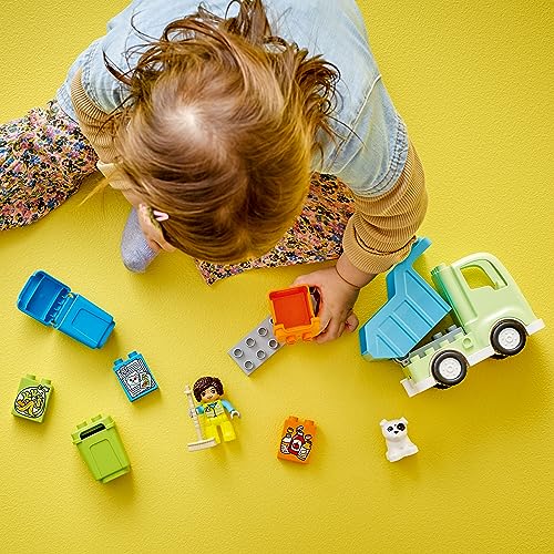 LEGO DUPLO Town Recycling Truck: STEM Creative Toy