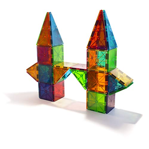 Classic 100-Piece Magnetic Construction Set by MAGNA-TILES