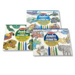 Jumbo Kids' Coloring Pads - Animals, Vehicles, and More