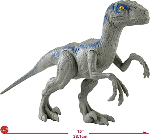 Jurassic World Large Basic Velociraptor Blue