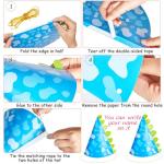 Dinosaur Party Hats - DIY Craft Kit, 20pcs