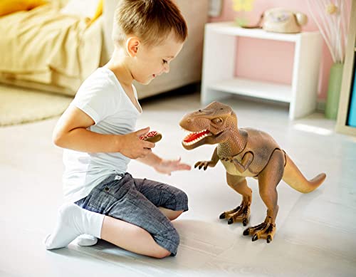 Realistic Walking RC T-Rex Toy for Kids