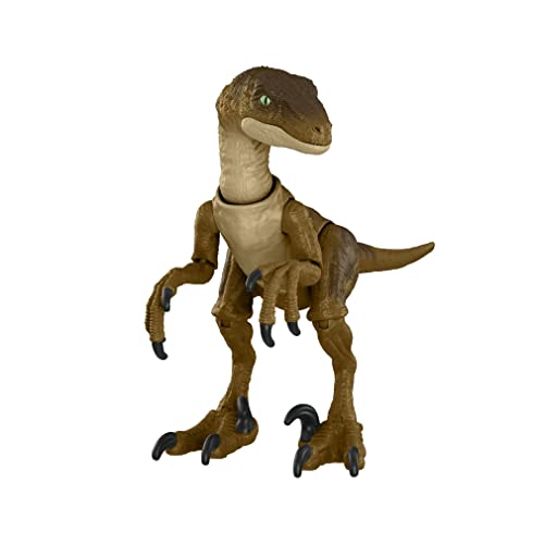 New 2021 Jurassic World Hammond Collection Velociraptor Dinosaur 3.75" Figure