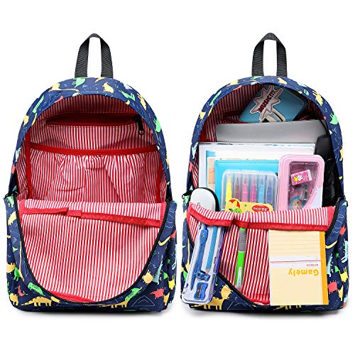 Dino-themed backpack and lunchbox set for kids