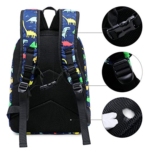 Dino-themed backpack and lunchbox set for kids