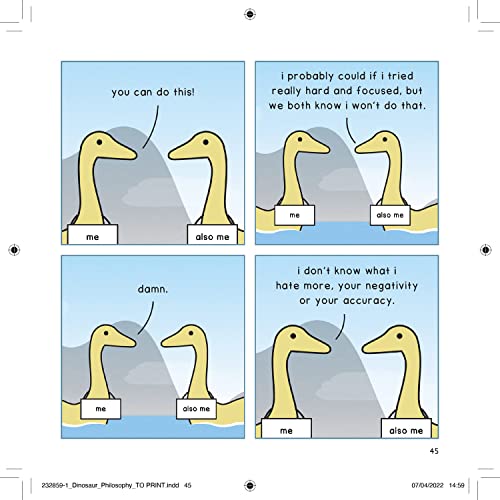 Dinosaur Philosophy by James Stewart Hardcover Book