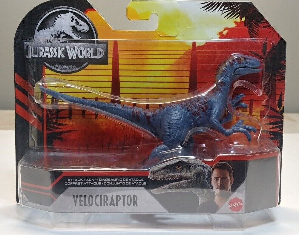 Night Velociraptor Attack Pack - Jurassic World Dinosaur GMP73