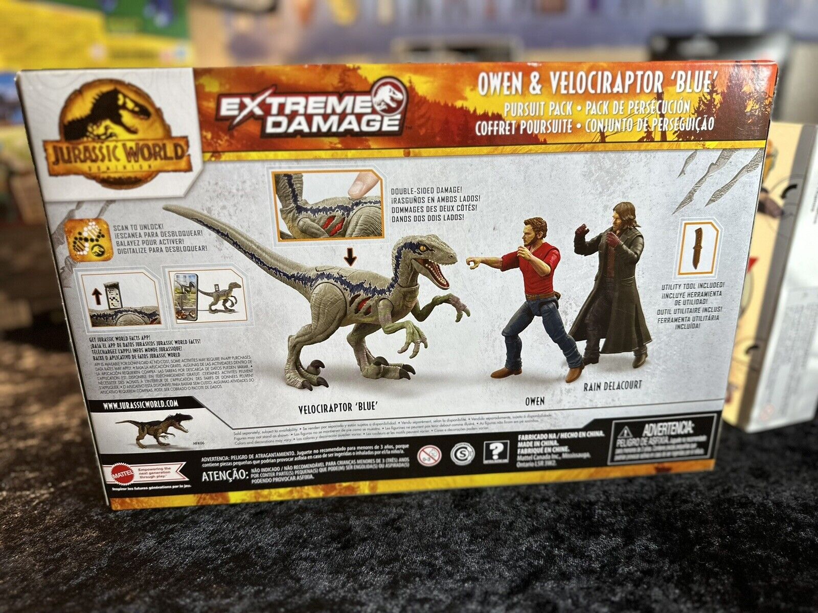 Jurassic World Dominion Damage Pursuit Pack