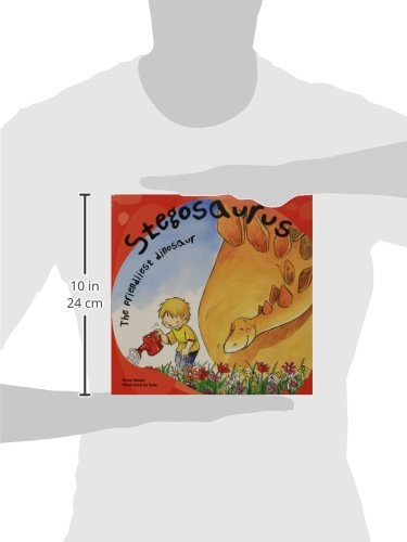 Friendly Stegosaurus Dinosaur Book by Anna Obiols