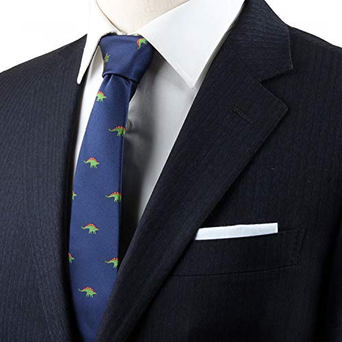 Stegosaurus Dinosaur Necktie for Men