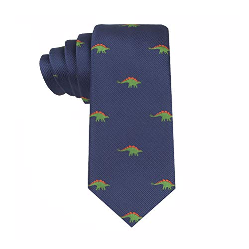 Stegosaurus Dinosaur Necktie for Men