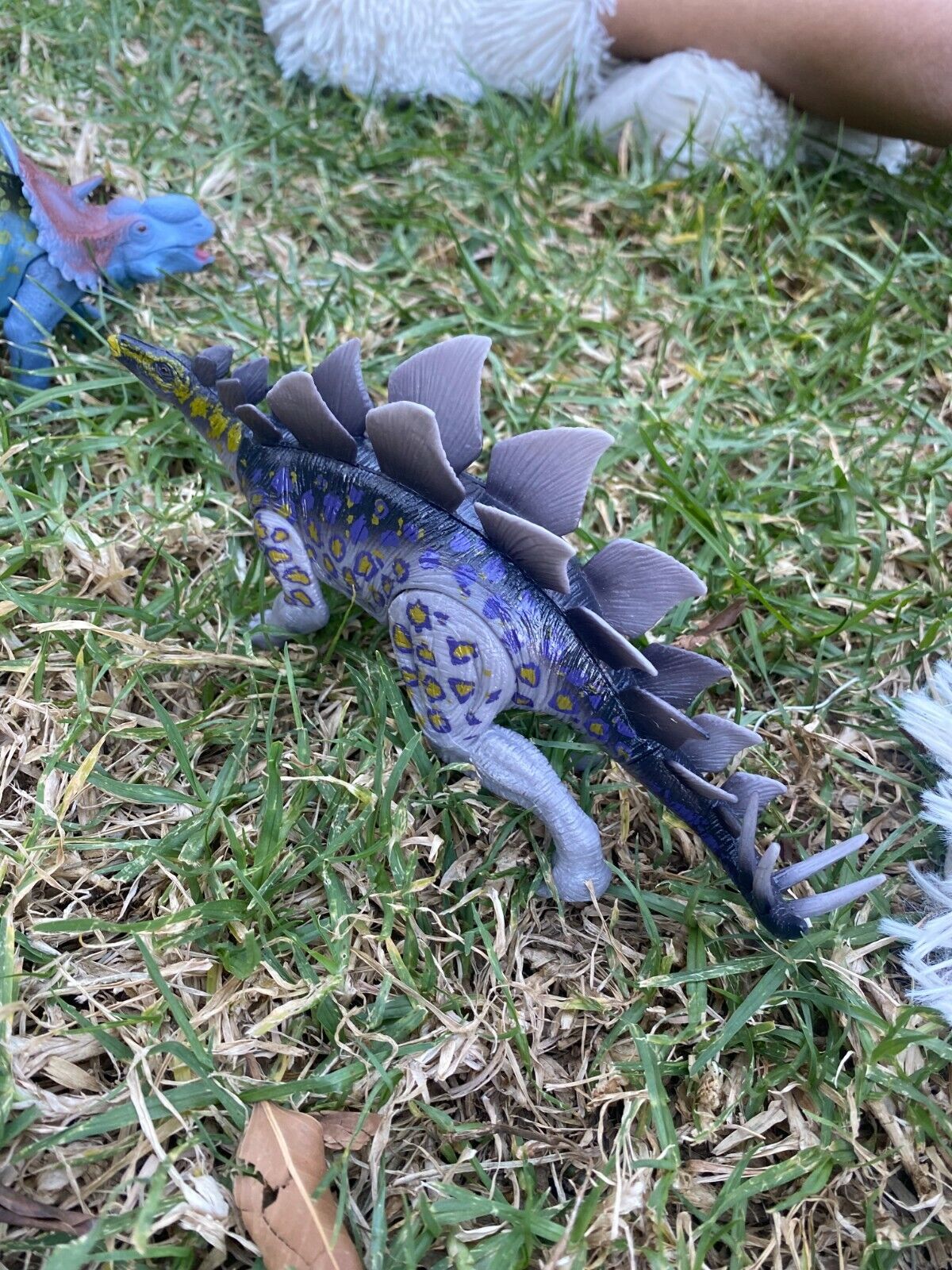 Galaxy Poseable Stegosaurus Dinosaur Toy Figure