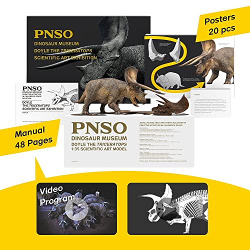 PNSO Doyle Triceratops 1:35 Model