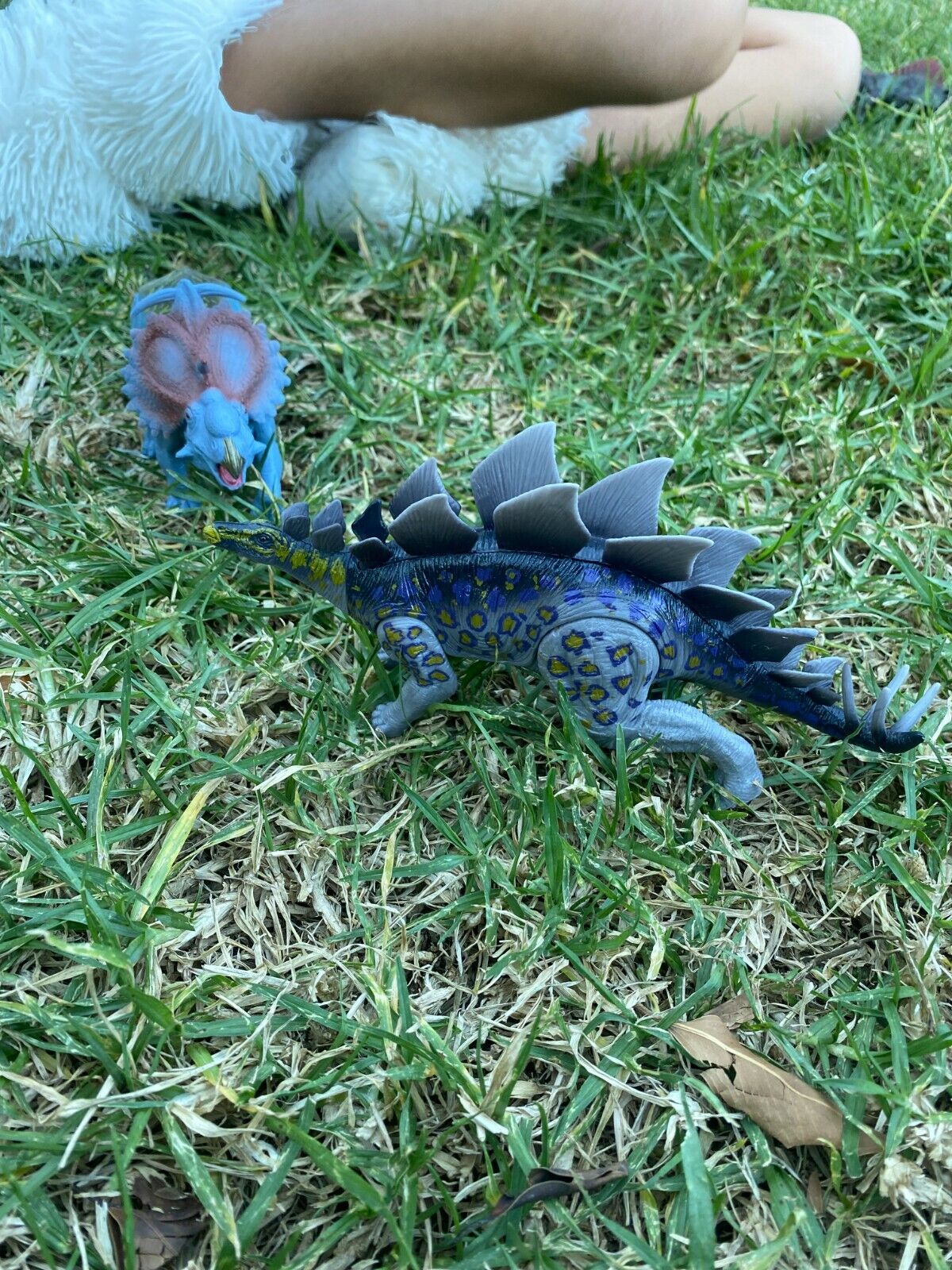 Galaxy Poseable Stegosaurus Dinosaur Toy Figure