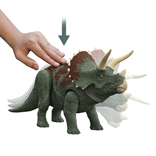 Jurassic Triceratops Roar Strikers Action Figure