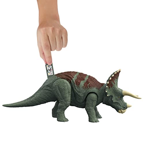 Jurassic Triceratops Roar Strikers Action Figure