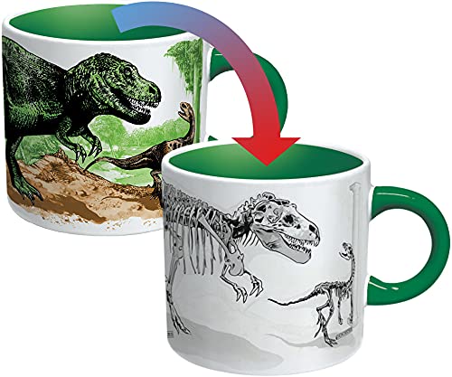 Disappearing Dinosaur Mug 2014 #1392  Unemployed Philosophers Guild  NEW
