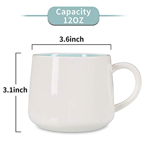 Handmade White Dinosaur 3D Coffee Mug