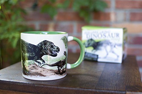 Disappearing Dinosaur Mug 2014 #1392  Unemployed Philosophers Guild  NEW