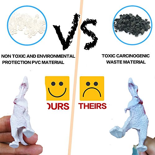 78 Mini Plastic Dinosaur Figures by OuMuaMua