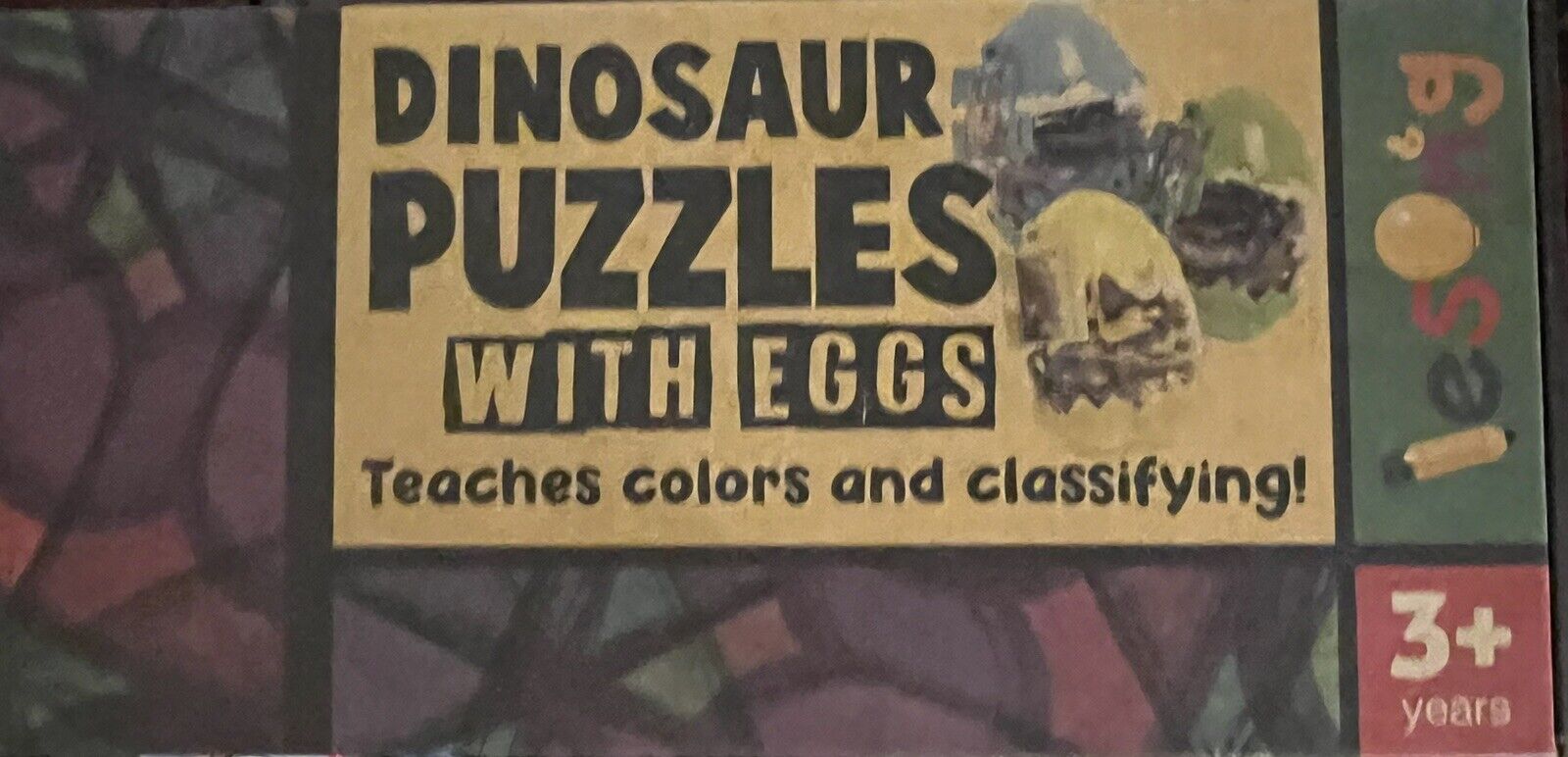 Dino Egg Puzzles - Set of 3 Fun and Educational
