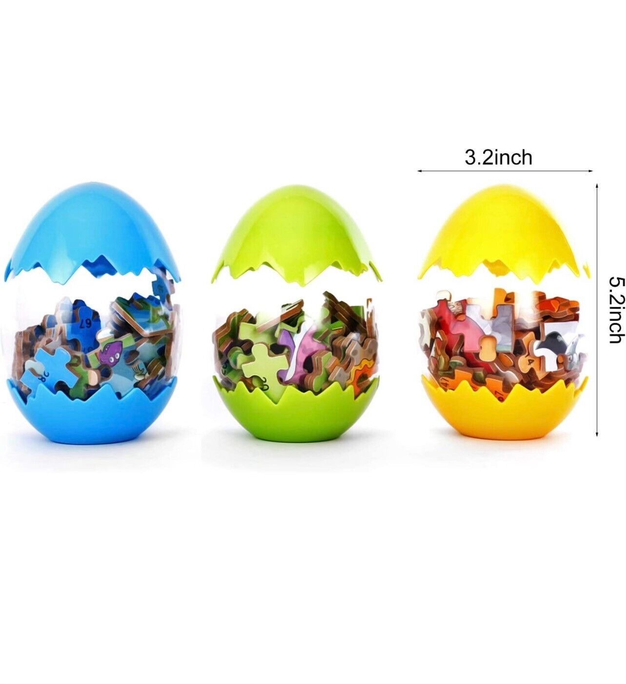 Dinosaur Egg Jigsaw Puzzle - Set of 2