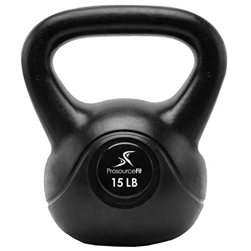 ProsourceFit Vinyl Kettlebell Set 10-35 lbs
