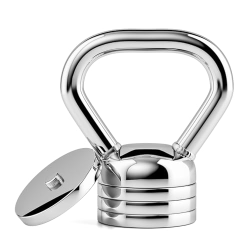 Northdeer Adjustable Kettlebell Set - Steel Weights for Home Gym