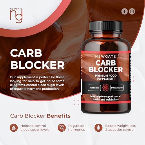 High Strength Carb Blocker - 90 Capsules - Halal