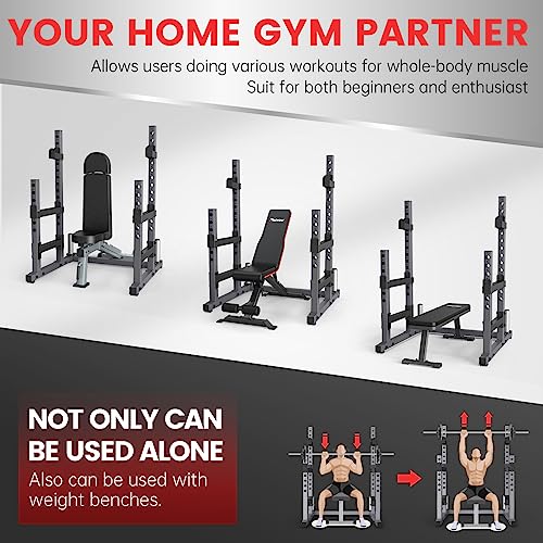 PASYOU SR30 Adjustable Squat Rack: Heavy Duty High Capacity