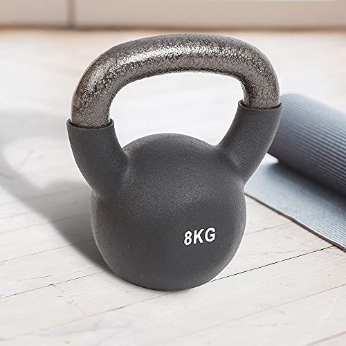 Cast Iron Kettlebell Set with Easy-Grip Handles