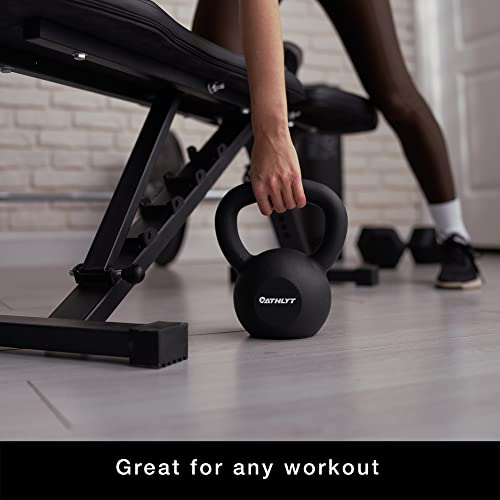 Athlyt 4 kg Cast Iron Kettlebell for Strength Training