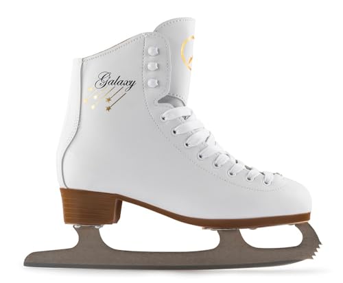 White Children's Ice Skates - SFR Galaxy SFR012