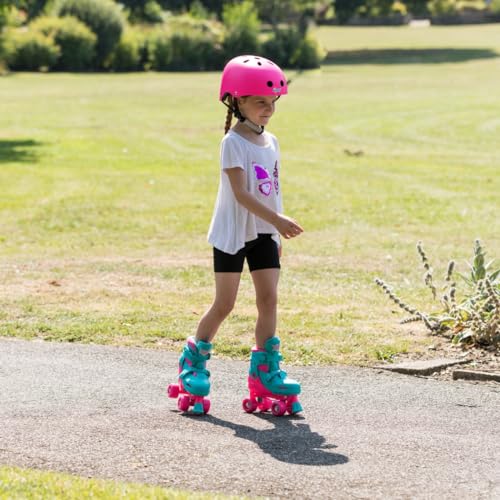 Pink Xootz Kids Quad Skates for Beginner Girls