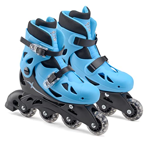 Beginner Adjustable Kids Inline Roller Skates by Xootz