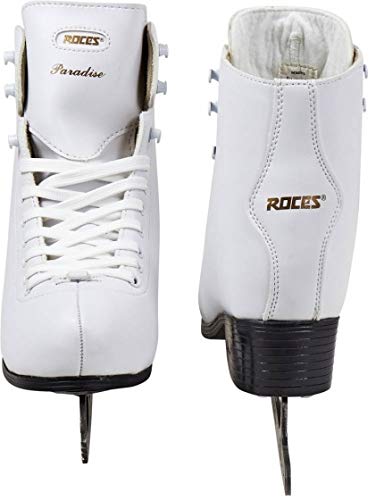 Roces Paradise Blade/Ice Skates for Women, White, Size 35