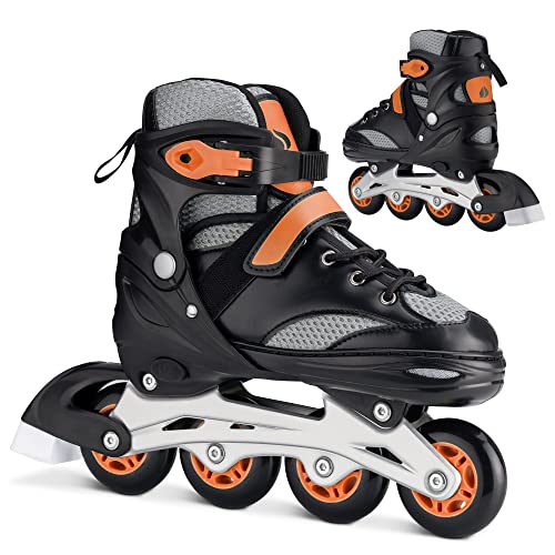 Adjustable Inline Roller Skates for Kids and Adults