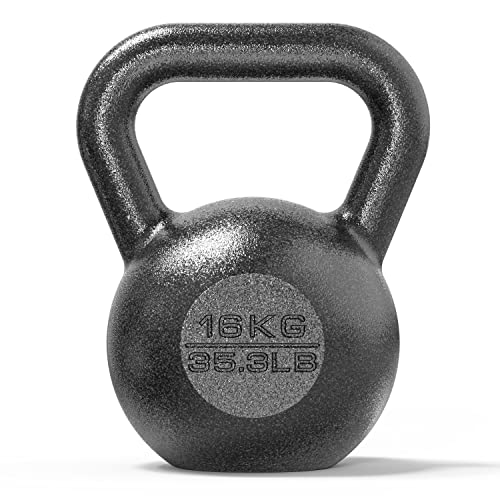 PROIRON Cast Iron Kettlebell for Home Gym Fitness (16KG)