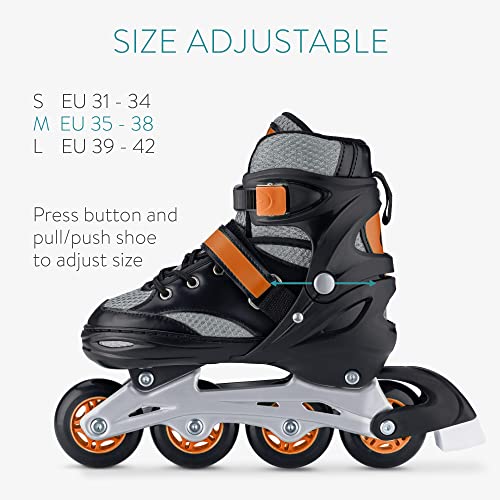 Adjustable Inline Roller Skates for Kids and Adults