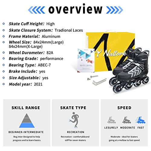 Adjustable Illuminating Roller Skates for Kids and Adults