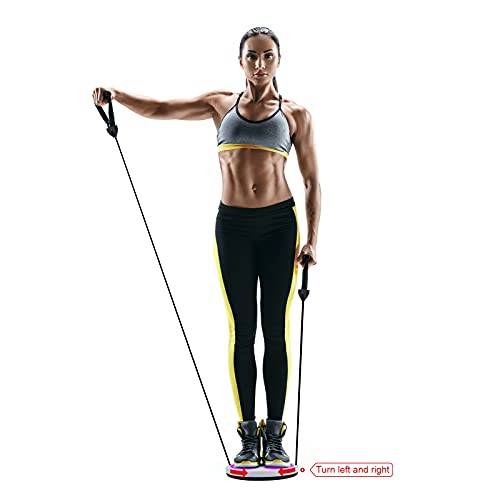 ShawFly Twist Waist Disc Board Home Fitness - Purple