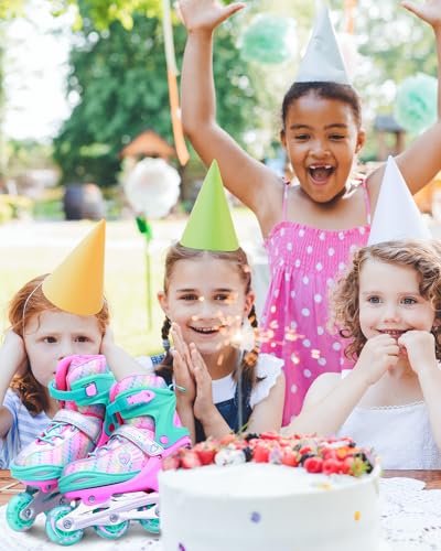 Sportneer Inline Roller Skates with Illuminating Wheels for Women