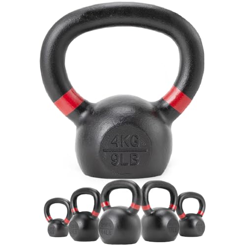 Heavy Cast Iron Kettlebell Set for Full Body Workout