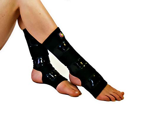 Ankle Protectors with Gripping Tack Strips for Pole Dancing